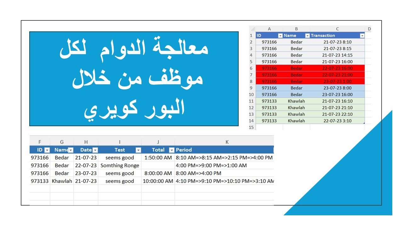 كيف تتجنّب أخطاء الدوام و  العمل بعد منتصف الليل بفضل البور كويري