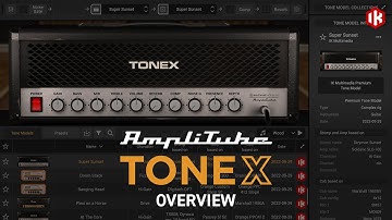 AmpliTube TONEX Available Now - AI Machine Modeled tone creator, player, browser