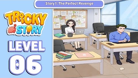 Tricky Story Level 6 |Help Anna Mess With Ryan| Walkthrough Solution