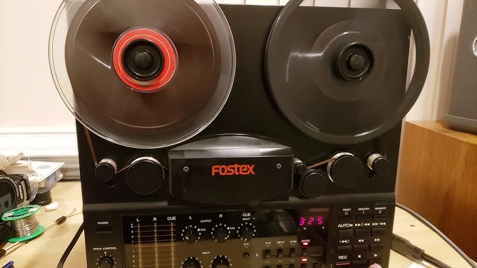 Fostex 20 Reel to Reel Demo 