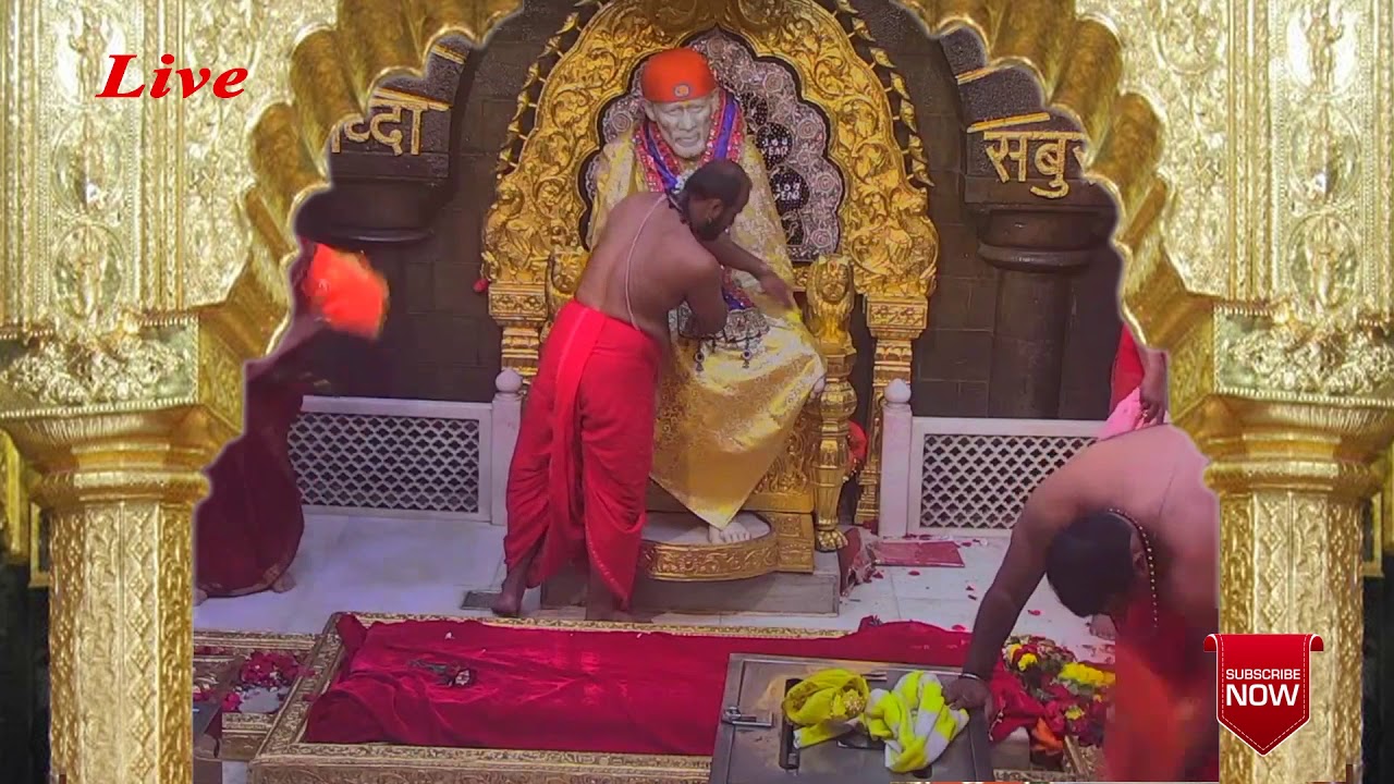 Live Sai Darshan Shirdi Sai Baba Live Darshan YouTube