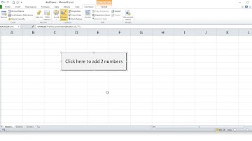 User-Friendly VBA Program to add 2 numbers