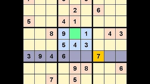 How to Solve Globe and Mail Sudoku Five Star January 29, 2022