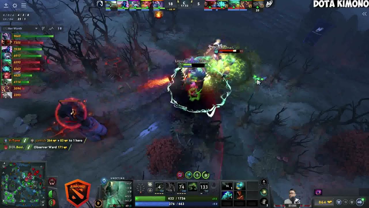 🔥 Insania - Undying : Team Liquid vs Nigma Galaxy Dream League S 26 Dota 2 Patch 7.39 