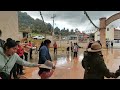 Ojo de Agua Nundaco -  Fiesta Titular con la Banda Tierra de Ocote con lluvia y todo