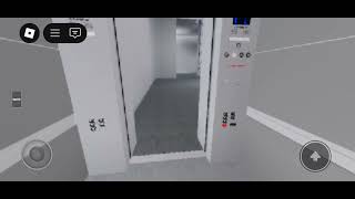 Otis Series M2 MRL Traction Restauraunt Elevator | E16 HQ - Aluminum City location