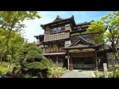 Japan Travel | Staying at Japanese Onsen Ryokan with a Beautiful Garden | Niigata | Vlog