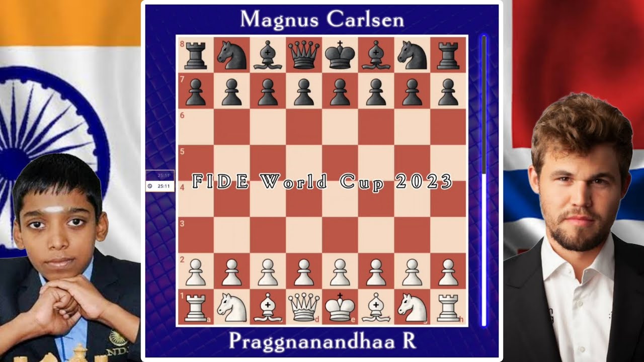 R Praggnanandhaa loses Chess World Cup final to Magnus Carlsen in tiebreak  match