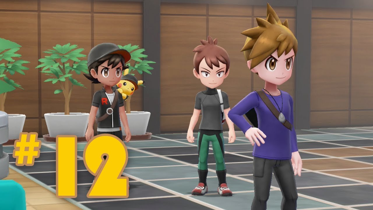 Lets Play Pokemon Lets Go Pikachu Eevee Part 12 Silph Co Head Office