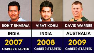 Famous Cricketers Who Made Their International Debut Every Year ( 2001 – 2020 ) | Part 2 screenshot 2