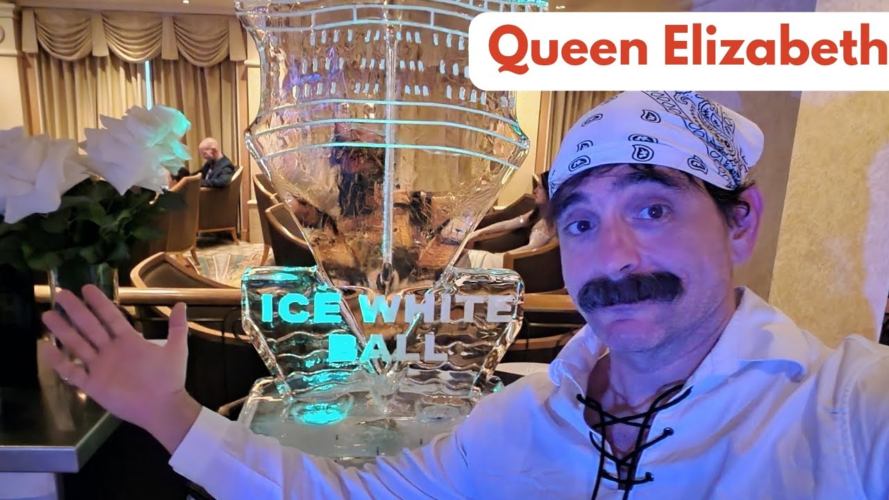 I ate BAMBI at the ICE WHITE BALL.  Queen Elizabeth does Karaoke.