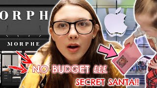 NO BUDGET SECRET SANTA PRESENT SHOPPING! ** ££££ ** VLOGMAS DAY 15