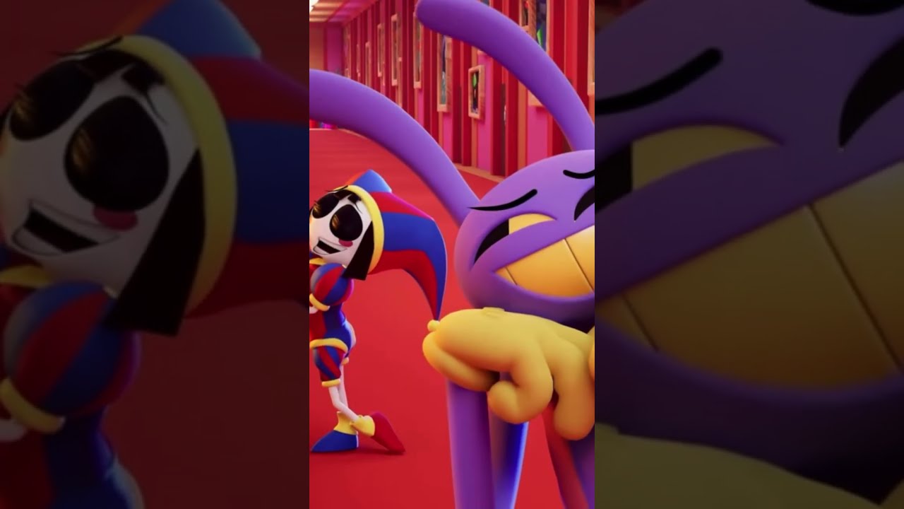 AMAZING DIGITAL CIRCUS EP6 JAX POMNI SINGING SCENE Jax Pomni Funnybunny Tadc