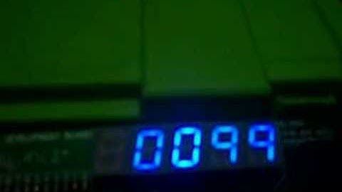 Propeller 7 segment demo showing Frequency