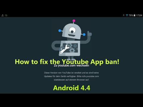 Video Youtube App under Android 4.4 - get it fixed - youtube