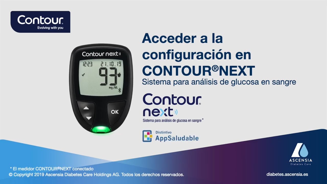  Ascensia Contour Next Sistema de monitoreo de glucosa en sangre  – Kit todo en uno para diabetes con monitor de glucosa y 20 tiras reactivas  para pruebas de azúcar en sangre