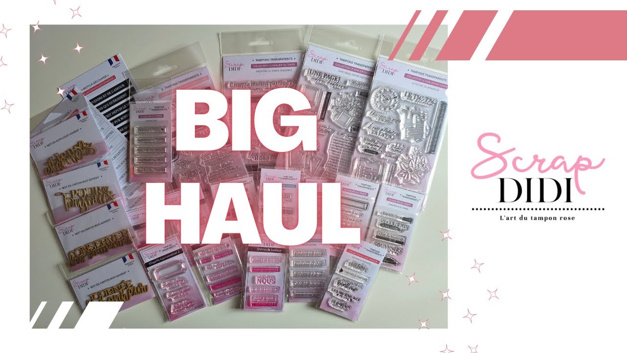 🚨BIG HAUL Scrap Didi + box mars/avril 2025 @scrapdidi 