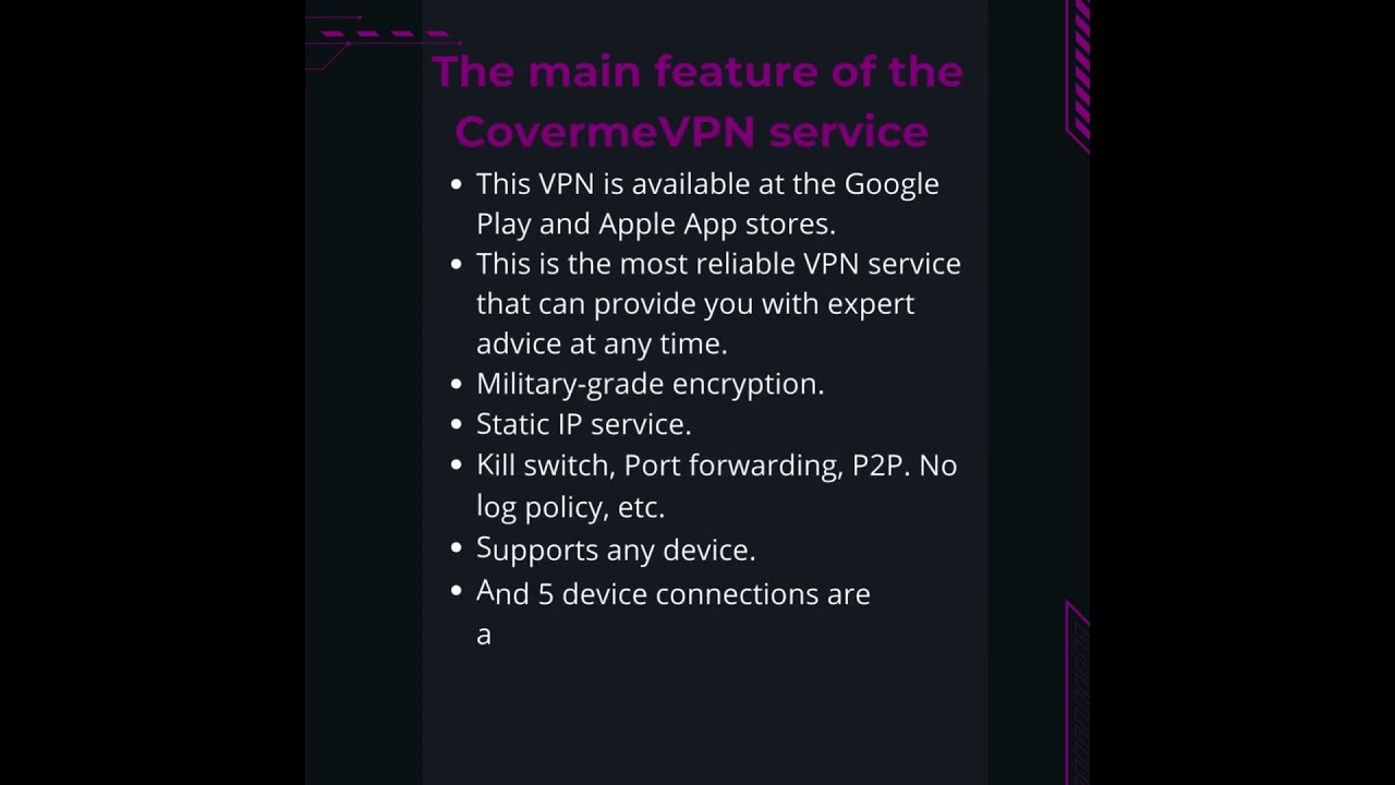Best VPN 2024 | CoverMeVPN - ultimate solution to online privacy and security