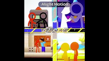 The King+The Victim VS Herobrine+The Chosen One #alanbecker #edit #minecraft