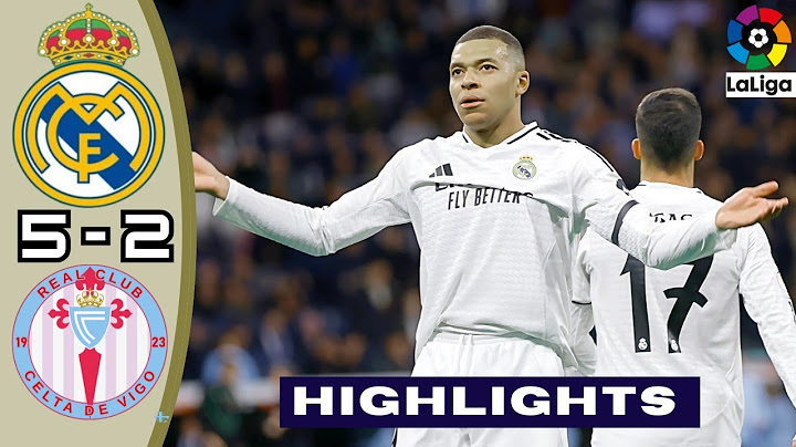 Real Madrid 5-2 Celta de Vigo - All Goals & Highlights | Copa del Rey 2025