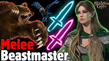 OP Melee-Focused BEASTMASTER RANGER Build in Baldur