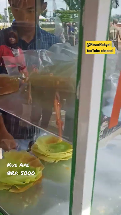 Jajan Minggu Pagi - Kue APE cuma 5000 Perak dapat 4, Nyumy | Indonesia cheap street food ($0.33)