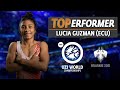 #WrestleBelgrade WW Top Performer: Lucia YEPEZ GUZMAN 🇪🇨