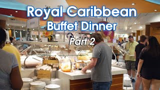 Royal Caribbean Buffet Dinner: Part 2 - Caribbean, Mexican, Creole &amp; American Theme