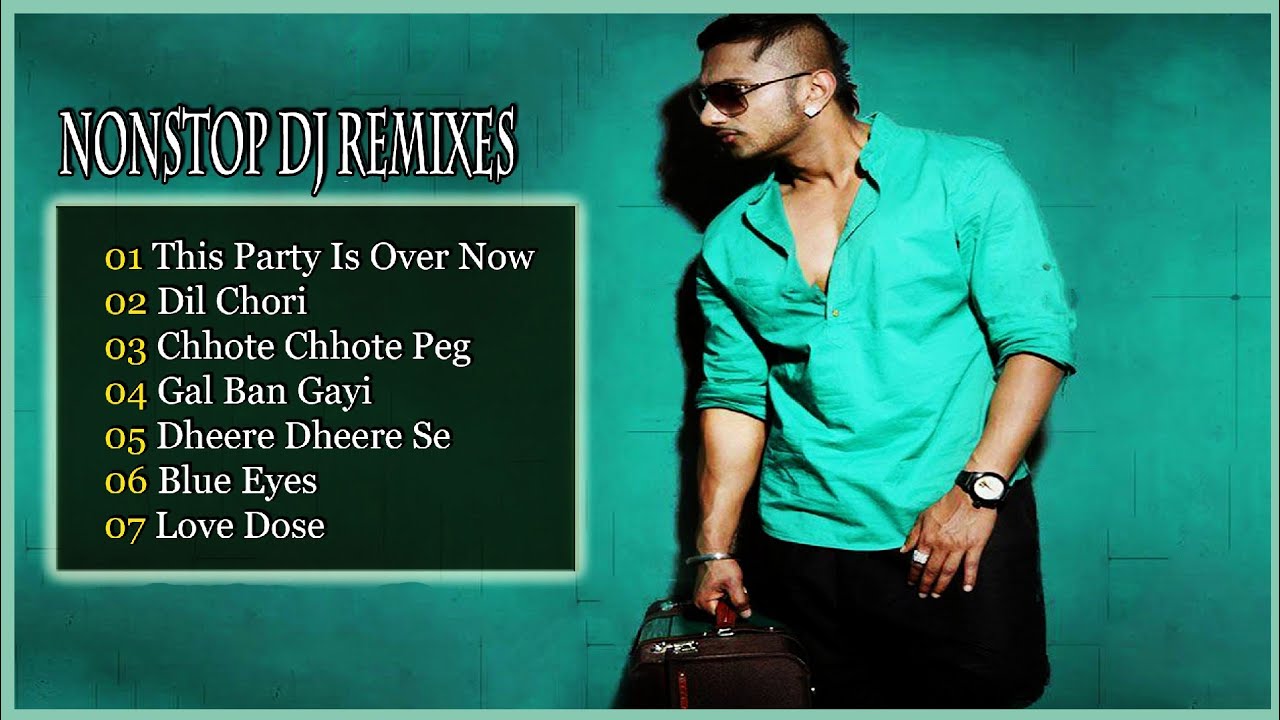 Yo Yo Honey Singh Nonstop Mix Songs Latest Nonstop Bollywood Party 