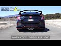 HKS Hi-Power Muffler Spec L Exhaust - Honda Civic Type R FK8 17+