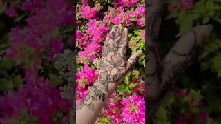 Gulf Mehndi Dezine #henna #mehndi #shortsvideo #mehendi #hennadesign