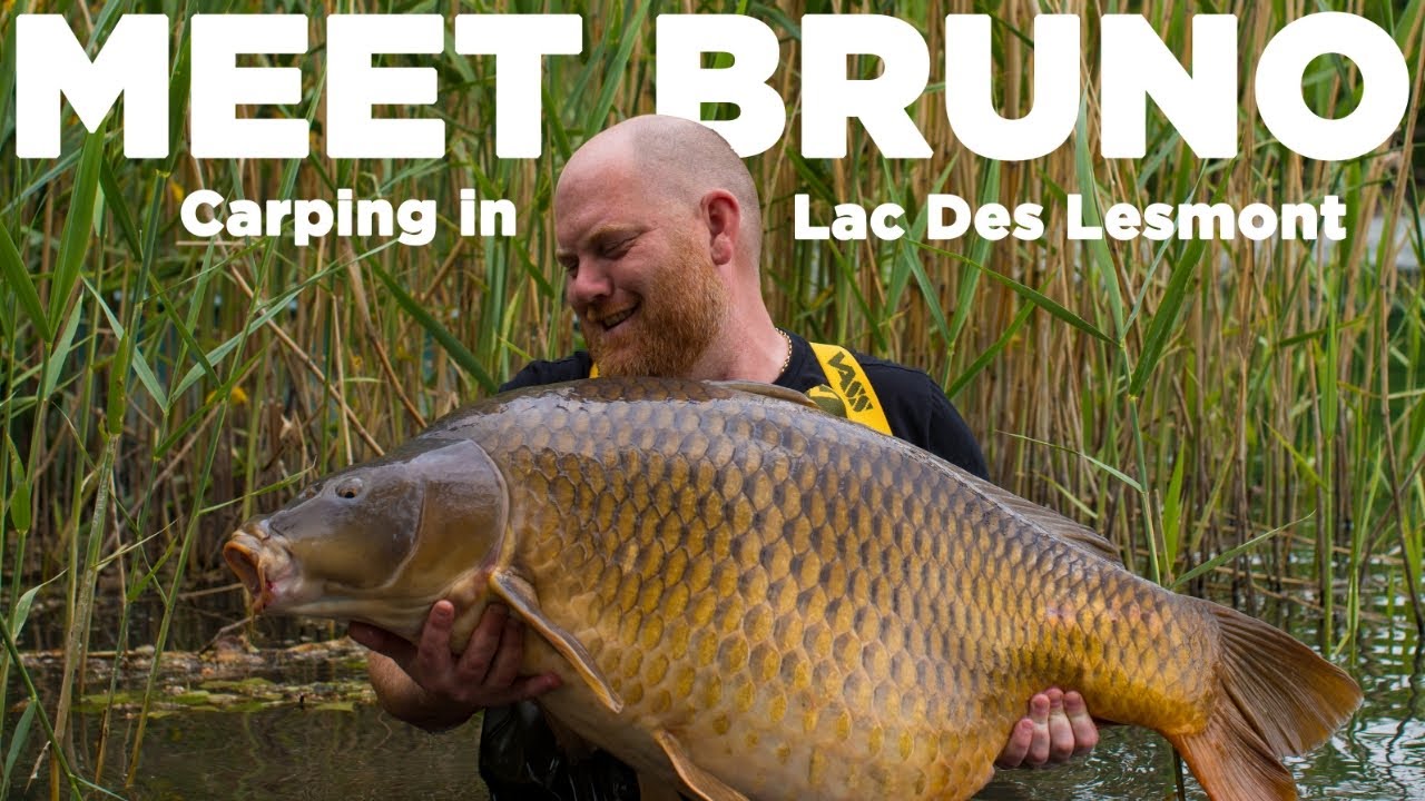 CATCHING MASSIVE CARP FISHING IN LAC DES LESMONT FRANCE YouTube