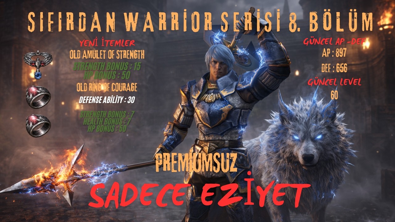 B8# HARBİ SIFIRDAN WARRİOR I SABIRLA DEVAM