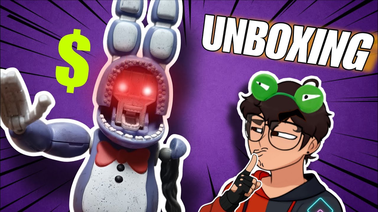 Vale la PENA la figura de BONNIE de JAZWARES? | UNBOXING FNAF 2