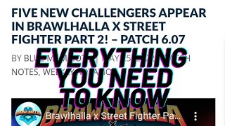 PATCH 6.07 BRAWLHALLA ADDS ANTI CHEAT?! DODGE CHANGES! AND MORE! #brawlhalla #brawlhallanews
