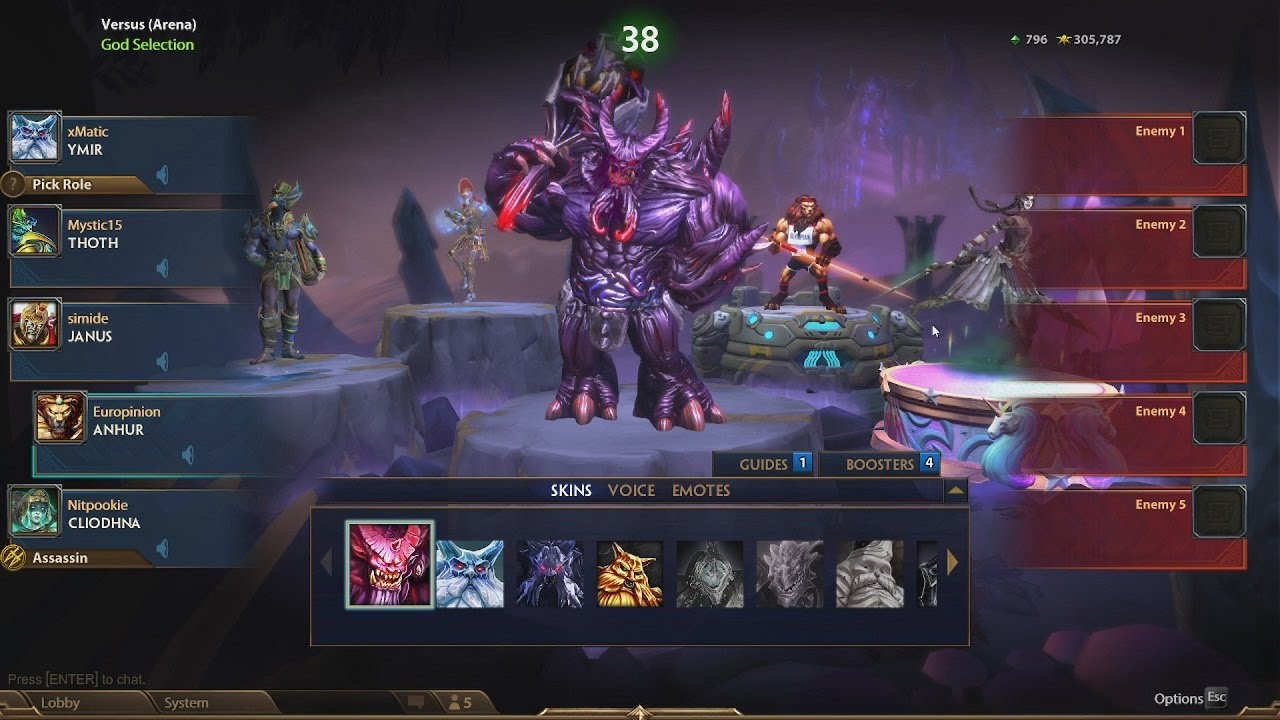 Multiplayer Online Battle Arena - Smite EU Arena -  MOBA Game