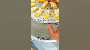 Thumbnail of tips memanggang kue kering tanpa oven #food #cookieslebaran #shorts