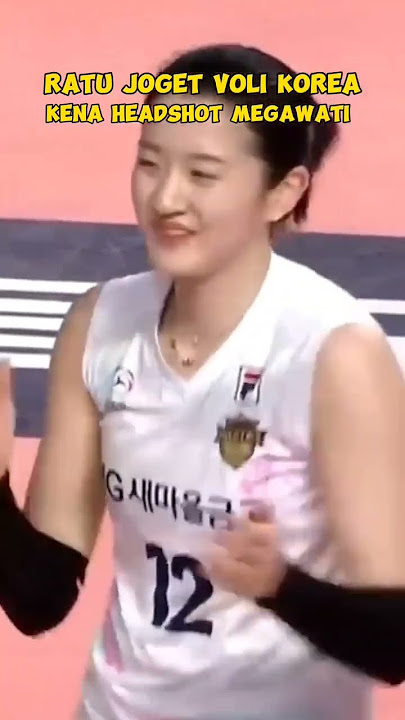 RATU JOGET VOLI KOREA KENA HEADSHOT MEGAWATI #volleyball