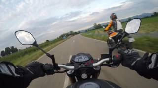 KTM Duke 125 & Yamaha MT 125