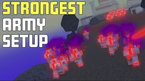 (Old) BEST Formation And Army Setup! NOOB ARMY TYCOON