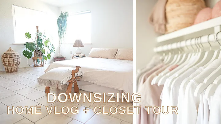 Downsizing Home Vlog + Closet Tour