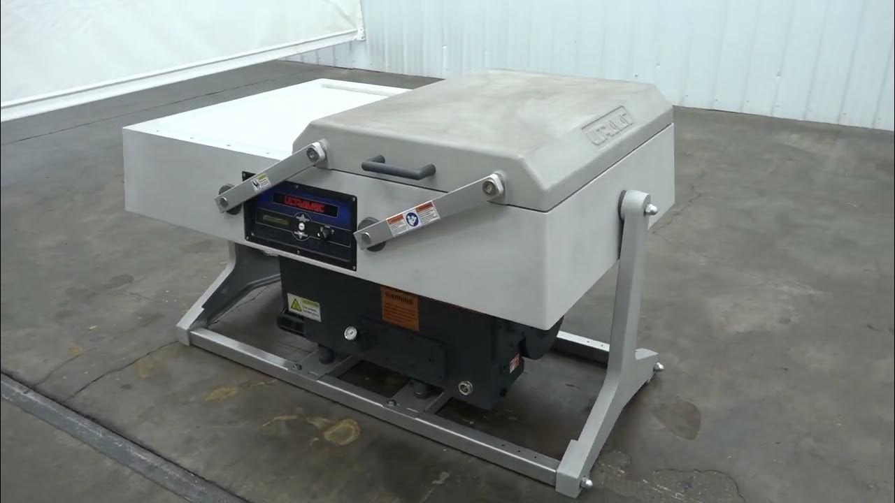 E16447 Ultravac UV2100 Dual Chamber 10 HP Vacuum Sealer YouTube