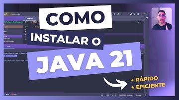 COMO BAIXAR E INSTALAR O JAVA JDK 21