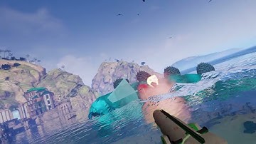 HamsterVeRse - Harpoon + Sea Worm Demonstration Video (UE4)
