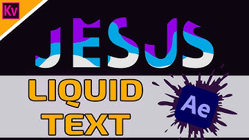 Simple LIQUID TEXT effect in after effects : Motion Graphics Techniques 2021