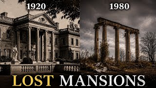 America’s Lost Mansions: Gilded Age Palaces Blown Up, Burned or Abandoned 