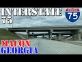 I75  south  macon  georgia  4k highway drive