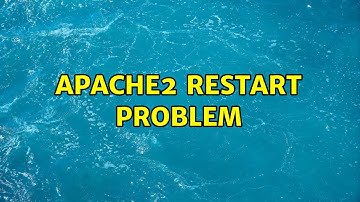 Ubuntu: apache2 restart problem