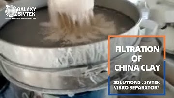 Round Separator for China Clay