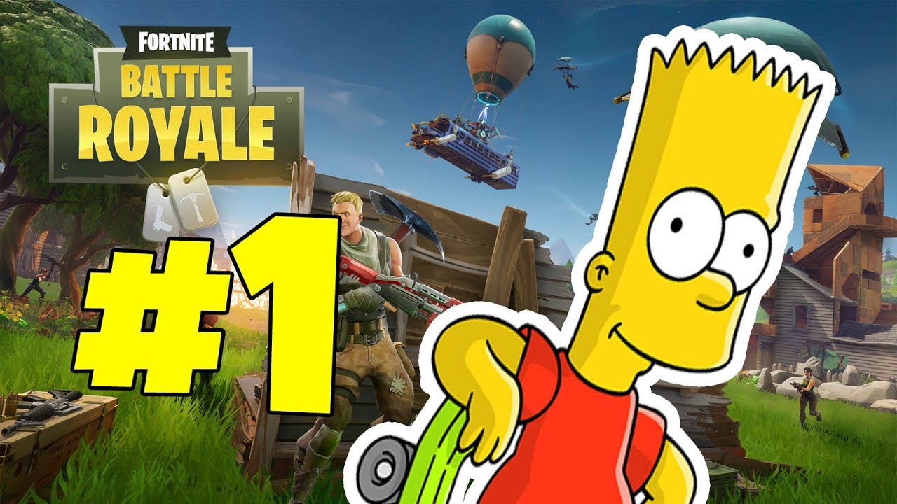 Bart Simpson Playing Fortnite YouTube
